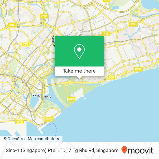 Sino-1 (Singapore) Pte. LTD., 7 Tg Rhu Rd map