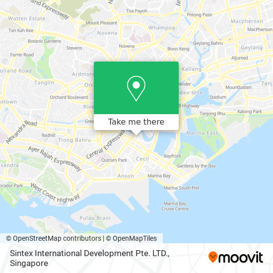 Sintex International Development Pte. LTD. map