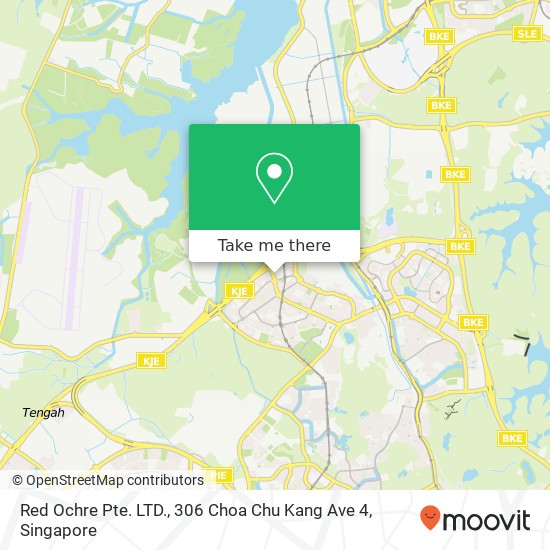 Red Ochre Pte. LTD., 306 Choa Chu Kang Ave 4 map
