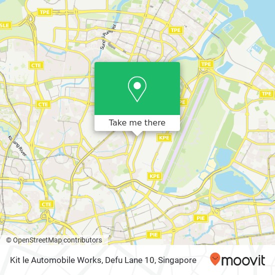 Kit le Automobile Works, Defu Lane 10地图