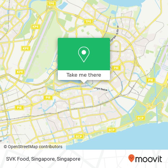 SVK Food, Singapore map