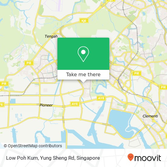 Low Poh Kum, Yung Sheng Rd地图