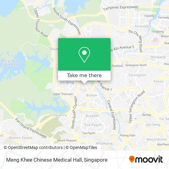 Meng Khee Chinese Medical Hall map