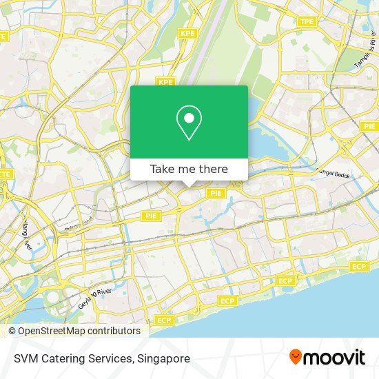 SVM Catering Services map