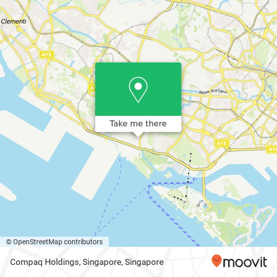 Compaq Holdings, Singapore map