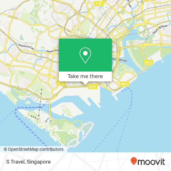 S Travel map