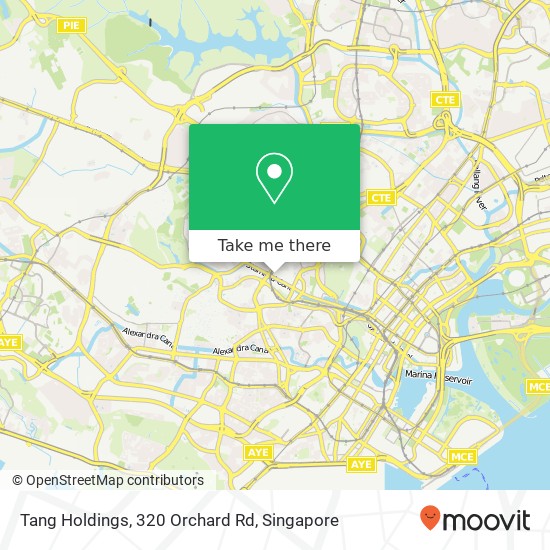 Tang Holdings, 320 Orchard Rd地图