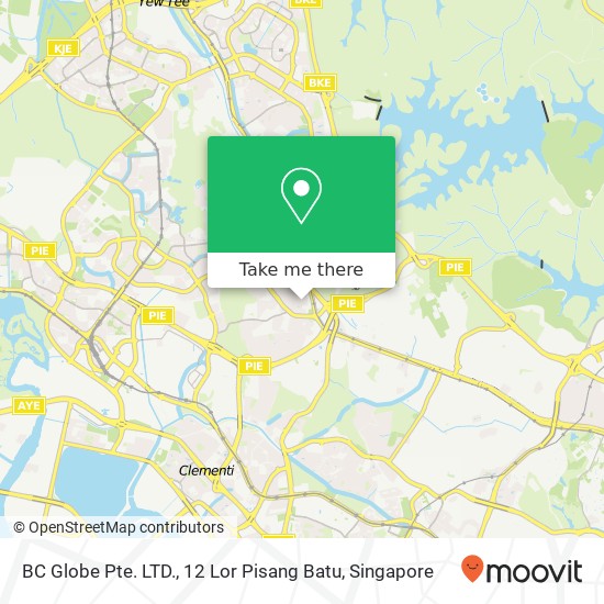 BC Globe Pte. LTD., 12 Lor Pisang Batu地图