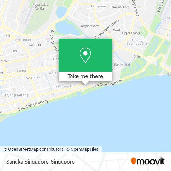 Sanaka Singapore map