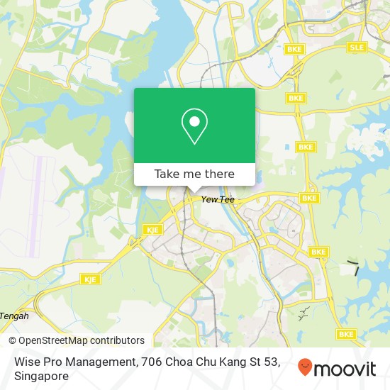 Wise Pro Management, 706 Choa Chu Kang St 53 map
