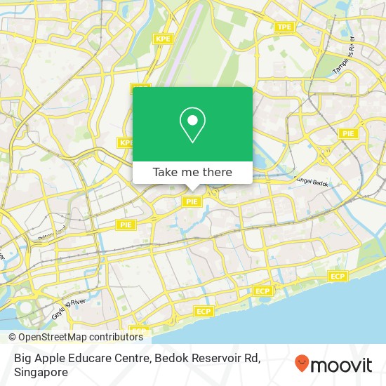 Big Apple Educare Centre, Bedok Reservoir Rd地图