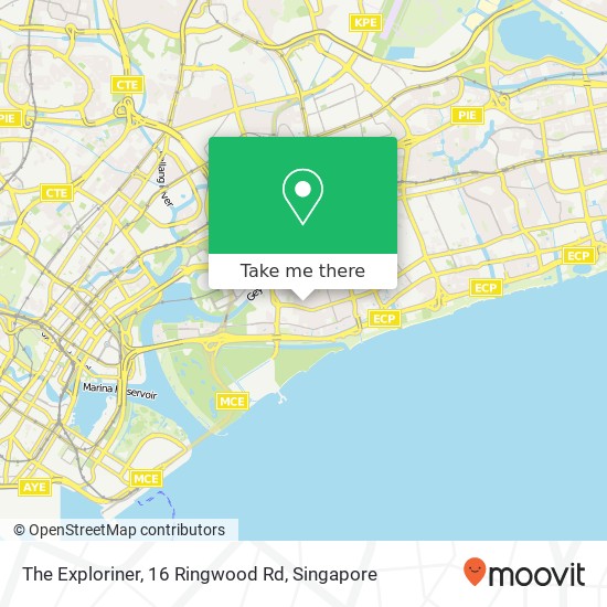 The Exploriner, 16 Ringwood Rd地图