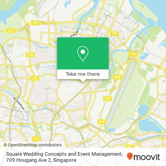 Square Wedding Concepts and Event Management, 709 Hougang Ave 2 map