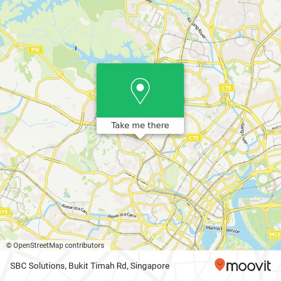 SBC Solutions, Bukit Timah Rd地图