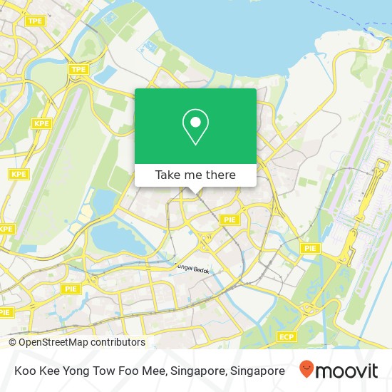 Koo Kee Yong Tow Foo Mee, Singapore地图