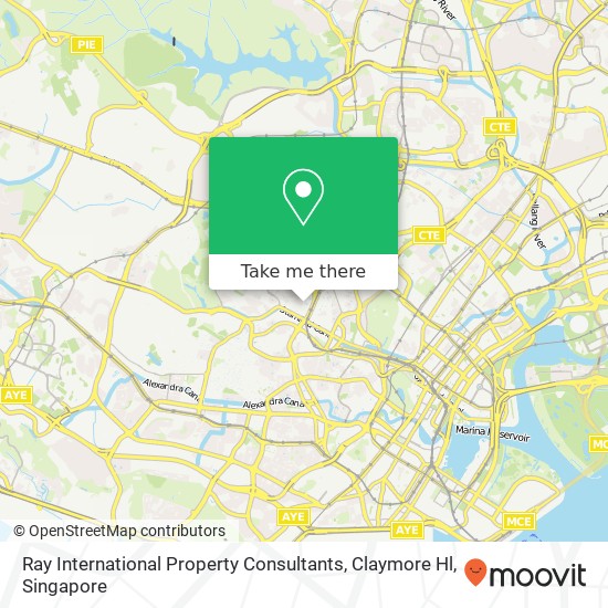 Ray International Property Consultants, Claymore Hl地图