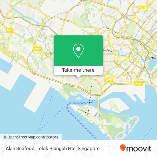 Alan Seafood, Telok Blangah Hts地图