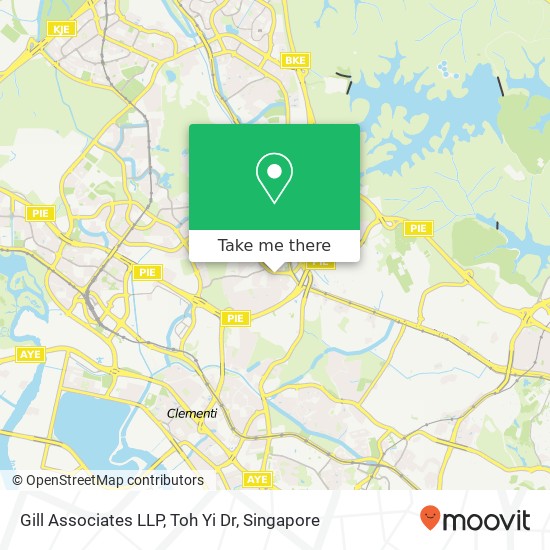 Gill Associates LLP, Toh Yi Dr map