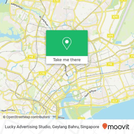 Lucky Advertising Studio, Geylang Bahru map