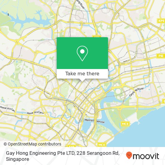 Gay Hong Engineering Pte LTD, 228 Serangoon Rd map