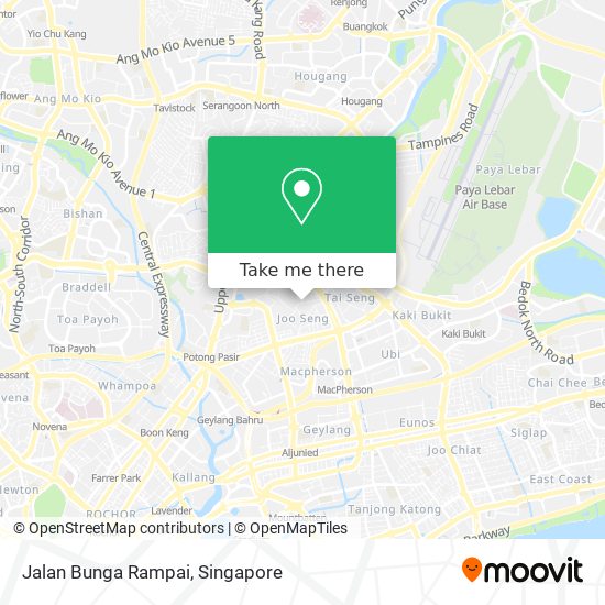 Jalan Bunga Rampai地图