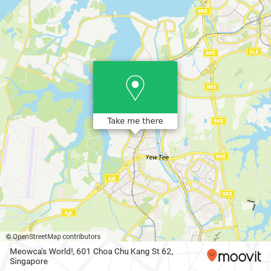 Meowca's World!, 601 Choa Chu Kang St 62 map