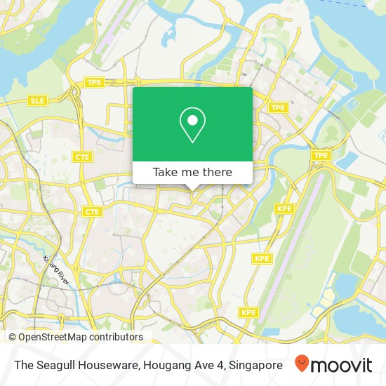 The Seagull Houseware, Hougang Ave 4地图