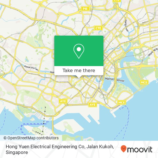 Hong Yuen Electrical Engineering Co, Jalan Kukoh地图