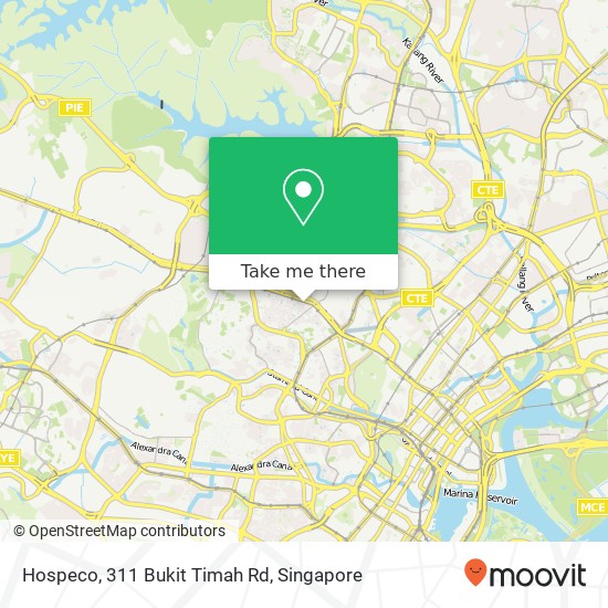 Hospeco, 311 Bukit Timah Rd地图