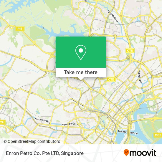 Enron Petro Co. Pte LTD map