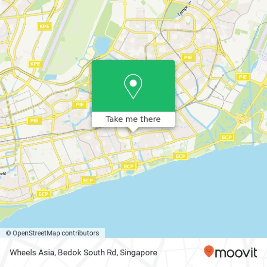 Wheels Asia, Bedok South Rd map