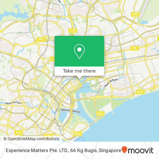 Experience Matters Pte. LTD., 66 Kg Bugis地图