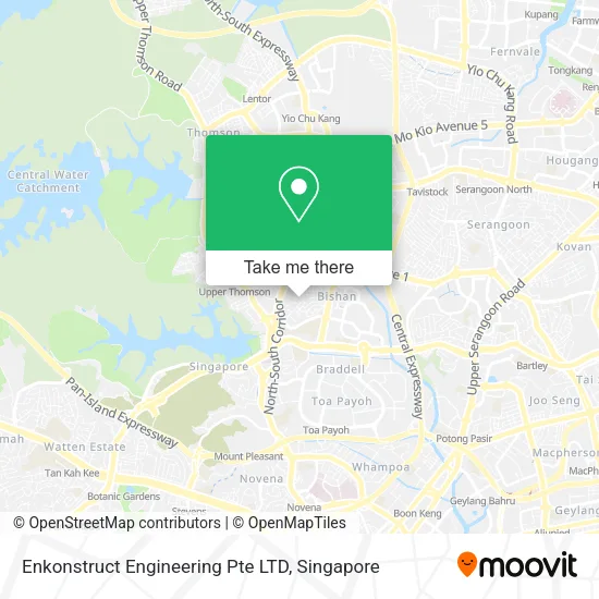 Enkonstruct Engineering Pte LTD地图