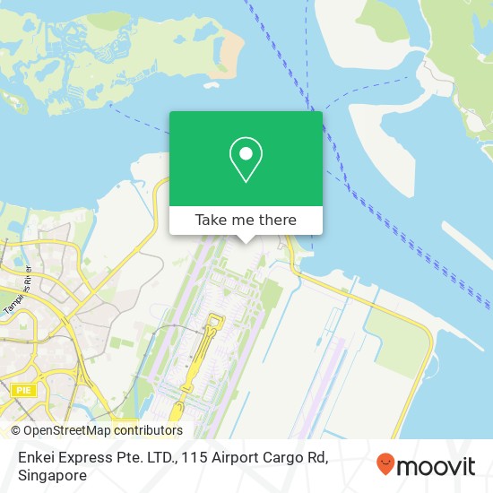 Enkei Express Pte. LTD., 115 Airport Cargo Rd map
