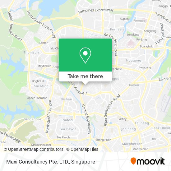 Maxi Consultancy Pte. LTD. map