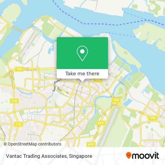 Vantac Trading Associates map