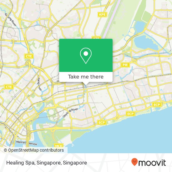 Healing Spa, Singapore地图