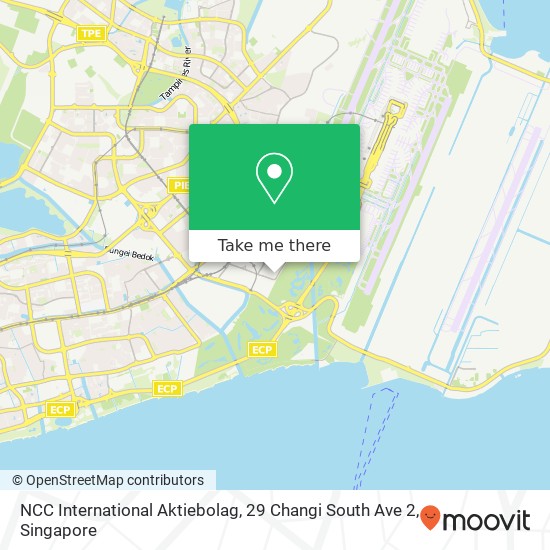 NCC International Aktiebolag, 29 Changi South Ave 2 map