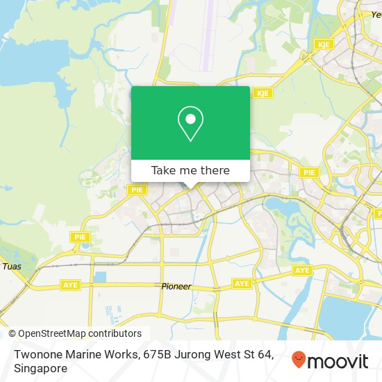 Twonone Marine Works, 675B Jurong West St 64地图