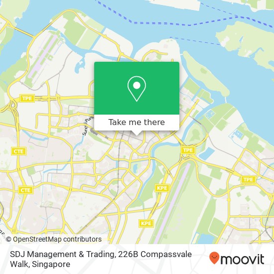 SDJ Management & Trading, 226B Compassvale Walk map