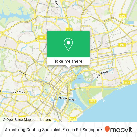Armstrong Coating Specialist, French Rd map