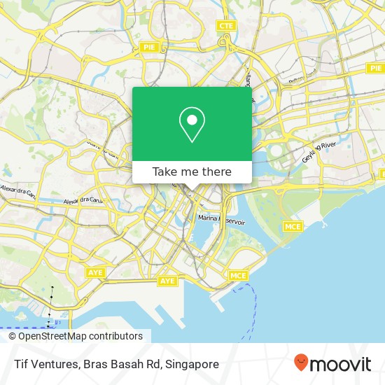 Tif Ventures, Bras Basah Rd地图