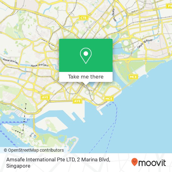 Amsafe International Pte LTD, 2 Marina Blvd map