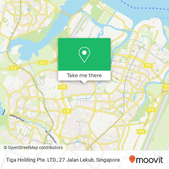 Tiga Holding Pte. LTD., 27 Jalan Lekub地图