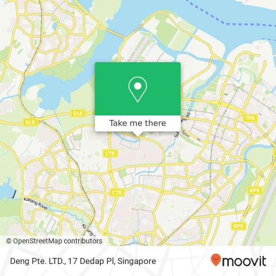 Deng Pte. LTD., 17 Dedap Pl map