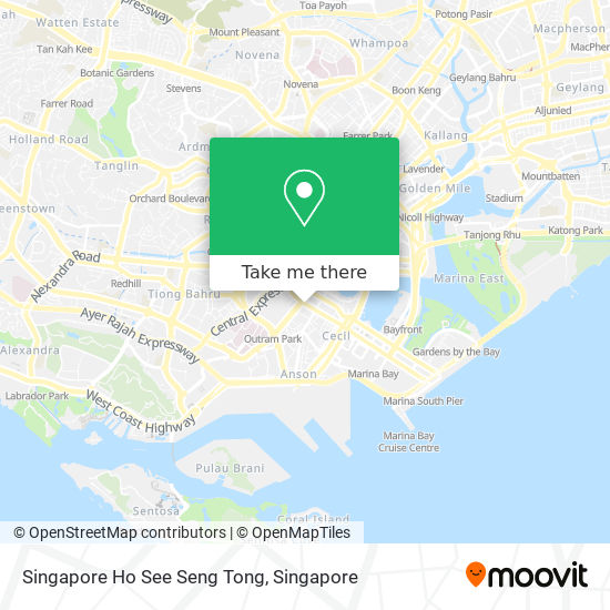 Singapore Ho See Seng Tong map