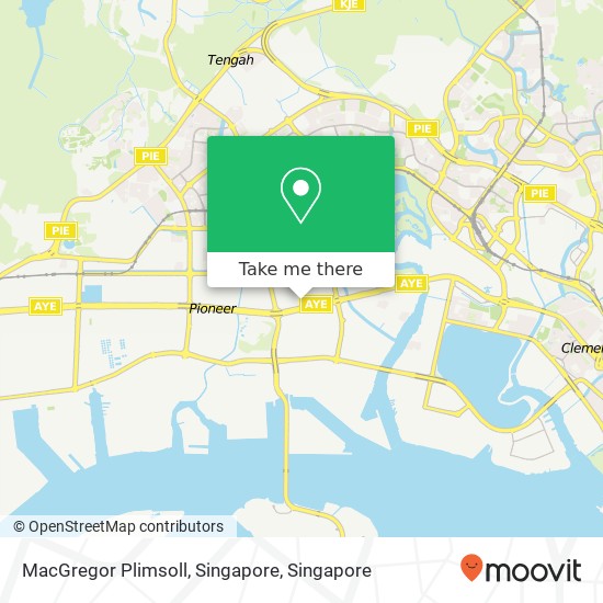 MacGregor Plimsoll, Singapore地图