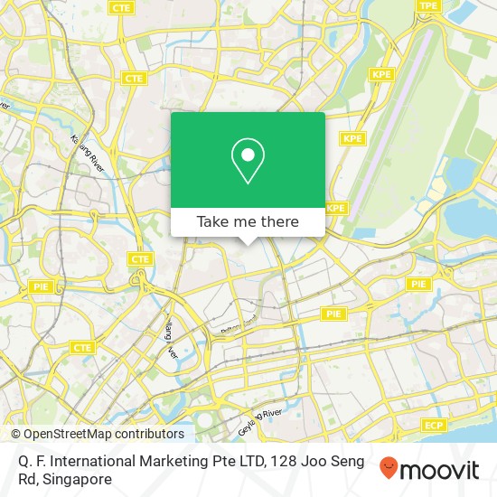 Q. F. International Marketing Pte LTD, 128 Joo Seng Rd map