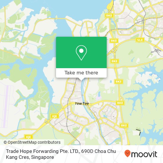 Trade Hope Forwarding Pte. LTD., 690D Choa Chu Kang Cres map