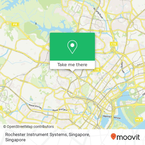 Rochester Instrument Systems, Singapore map